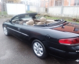 Chrysler Sebring 2.7 149kW cabrio se zařízením BRC a nádrží místo rezervy. se spotřebou 12l LPG je velmi atraktivní vozidlo.