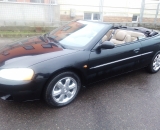 Chrysler Sebring 2.7 149kW cabrio se zařízením BRC a nádrží místo rezervy. se spotřebou 12l LPG je velmi atraktivní vozidlo.