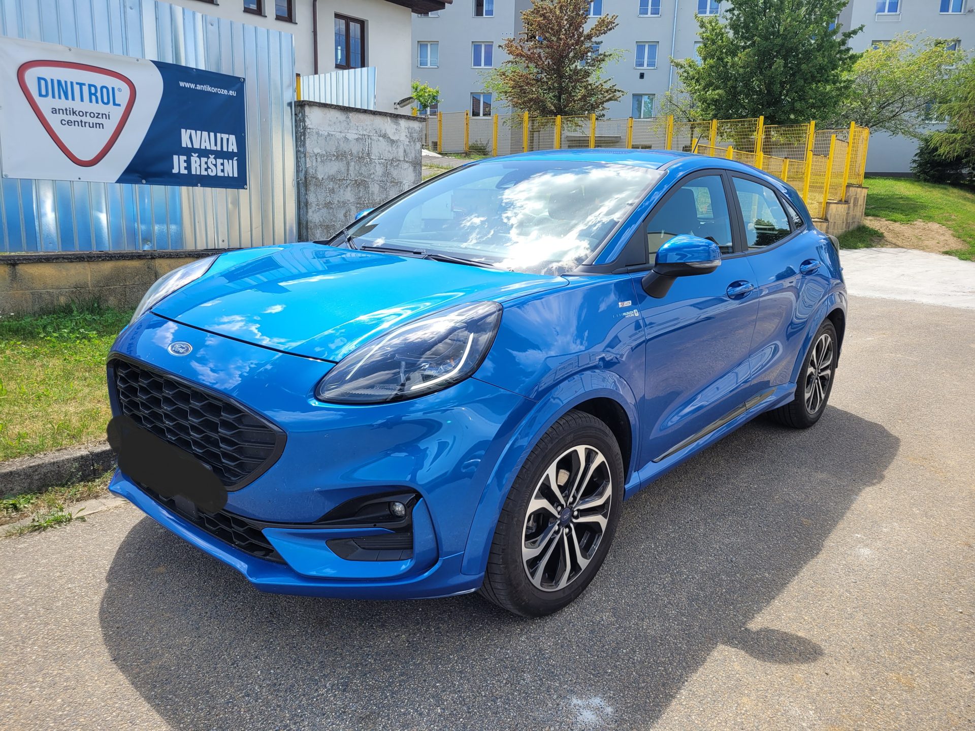 Ford Puma nástřik podvozku