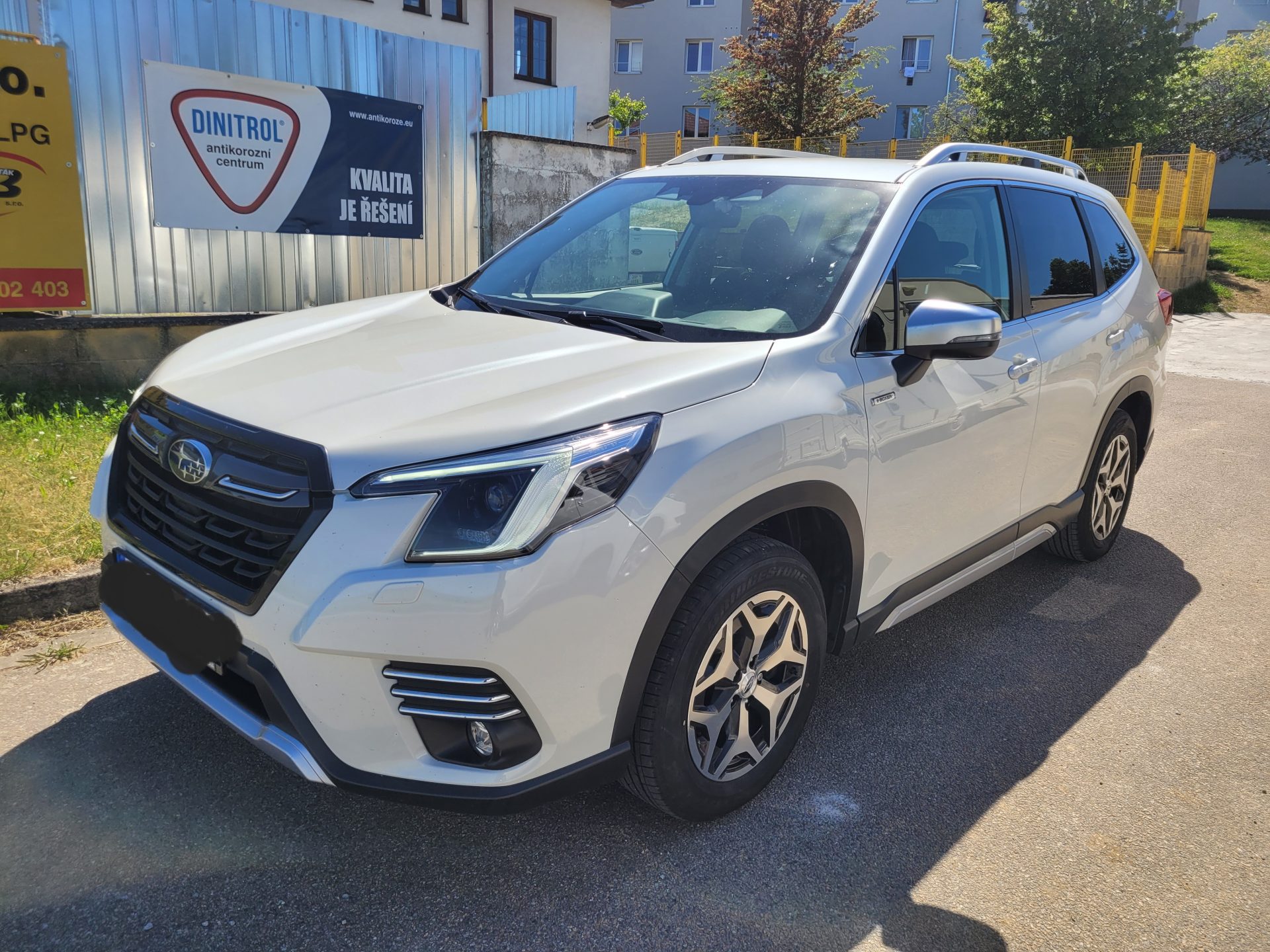 Subaru Forester nástřik podvozku