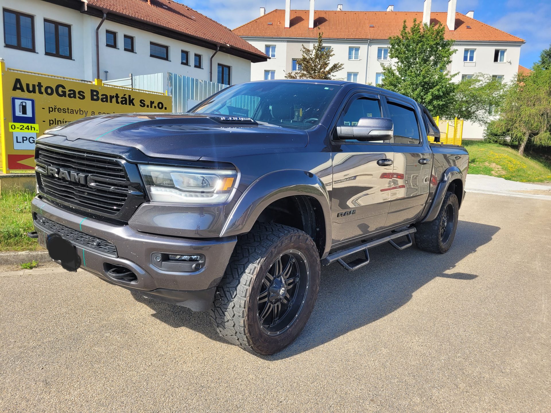 Dodge Ram montáž LPG