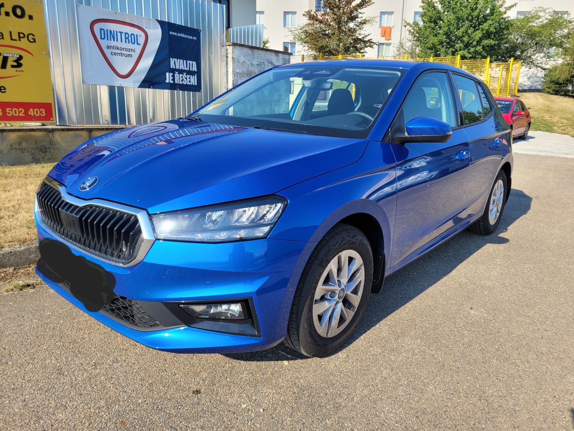 Fabia IV 2026 nástřik podvozku