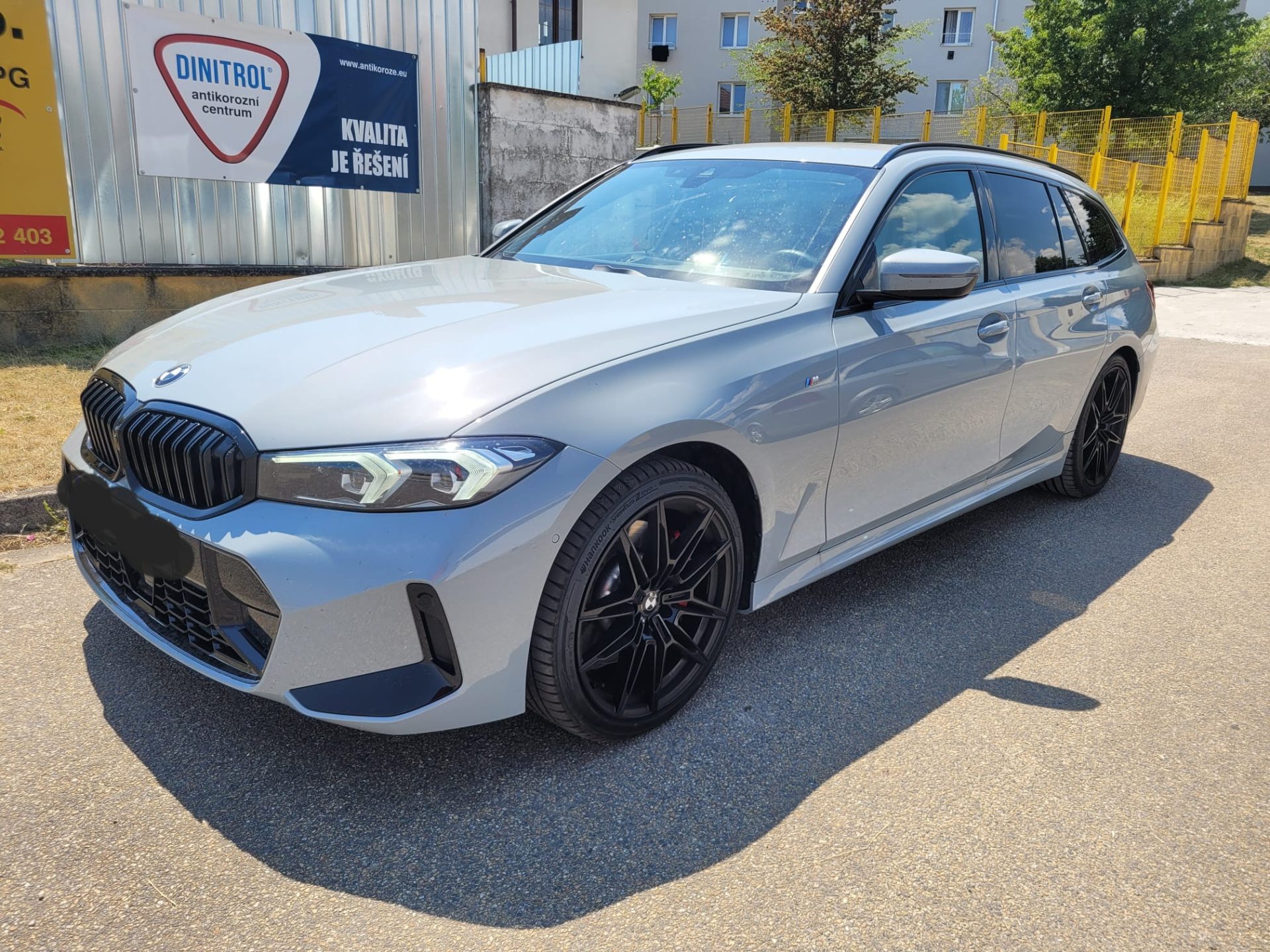 BMW 5 G31 nástřik podvozku