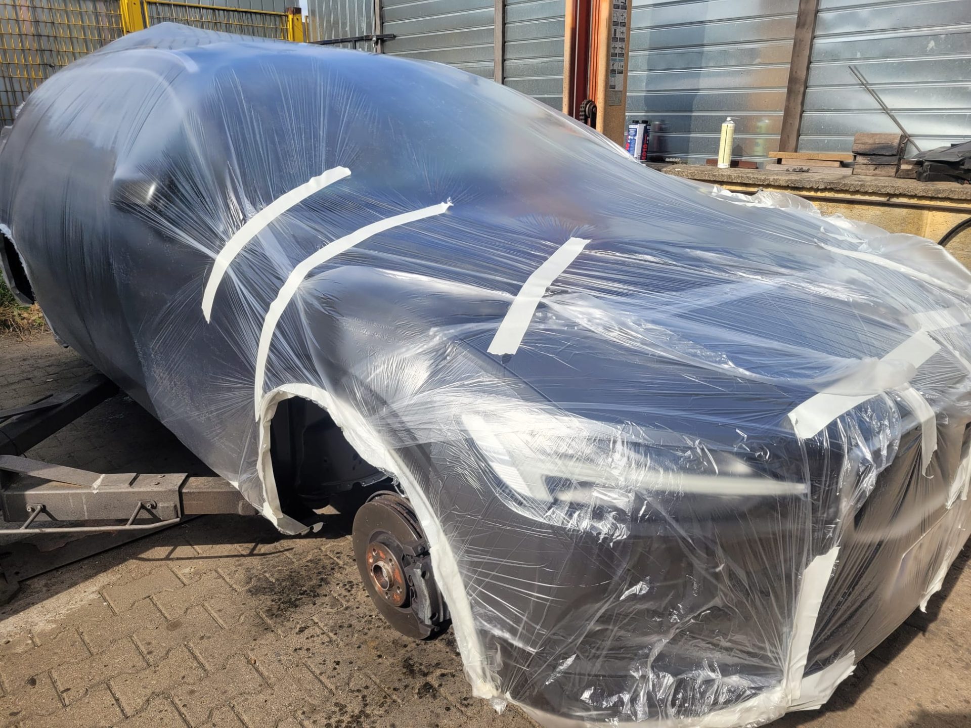 Volvo nástřik podvozku