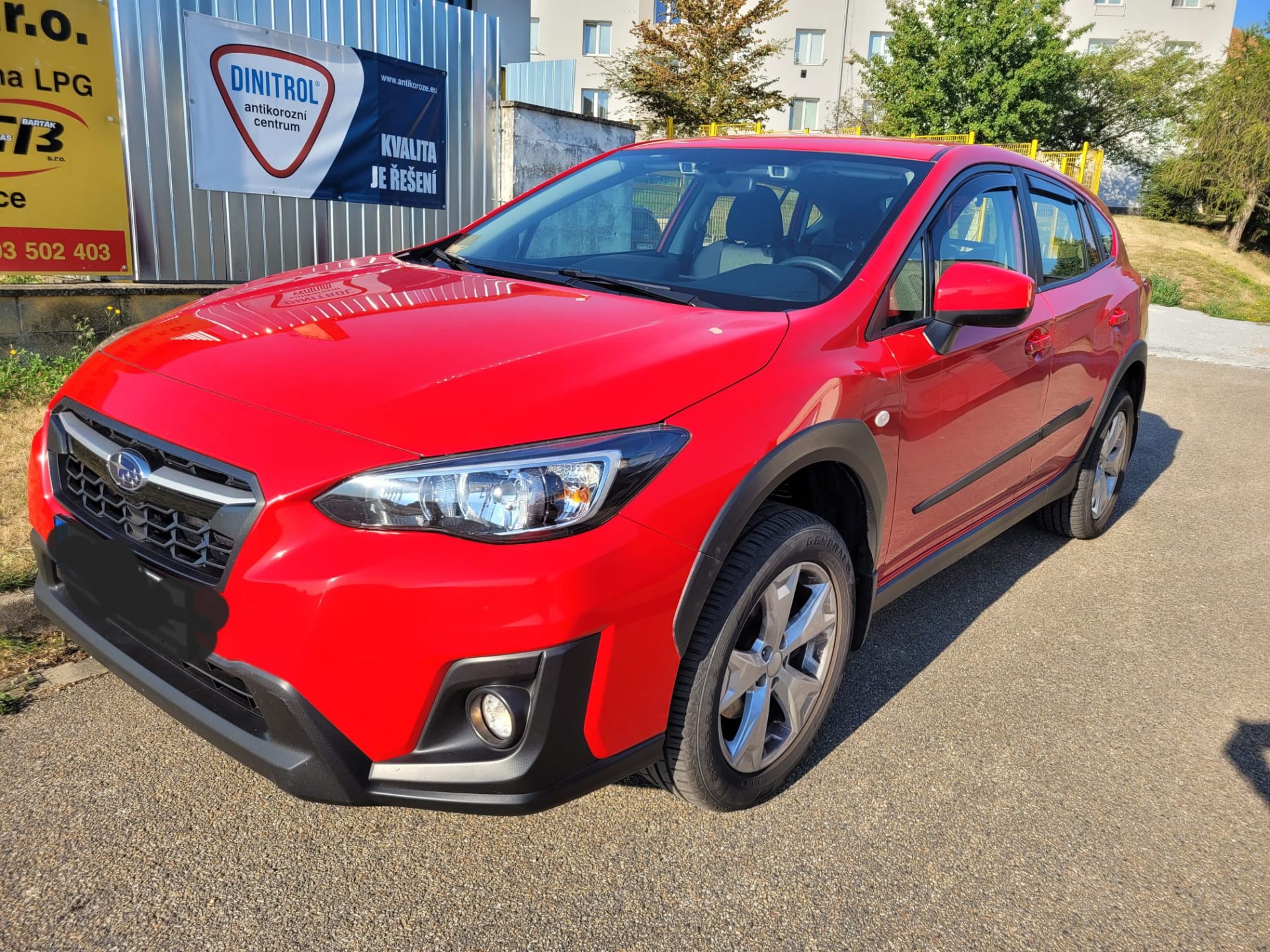 Subaru XV nástřik podvozku