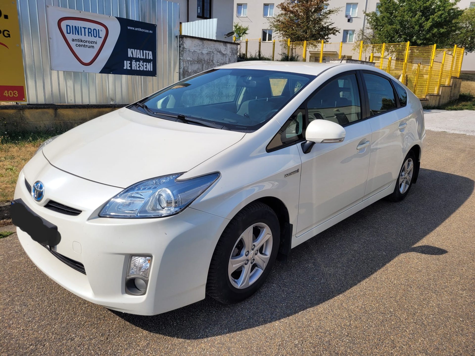 Toyota nástřik podvozku