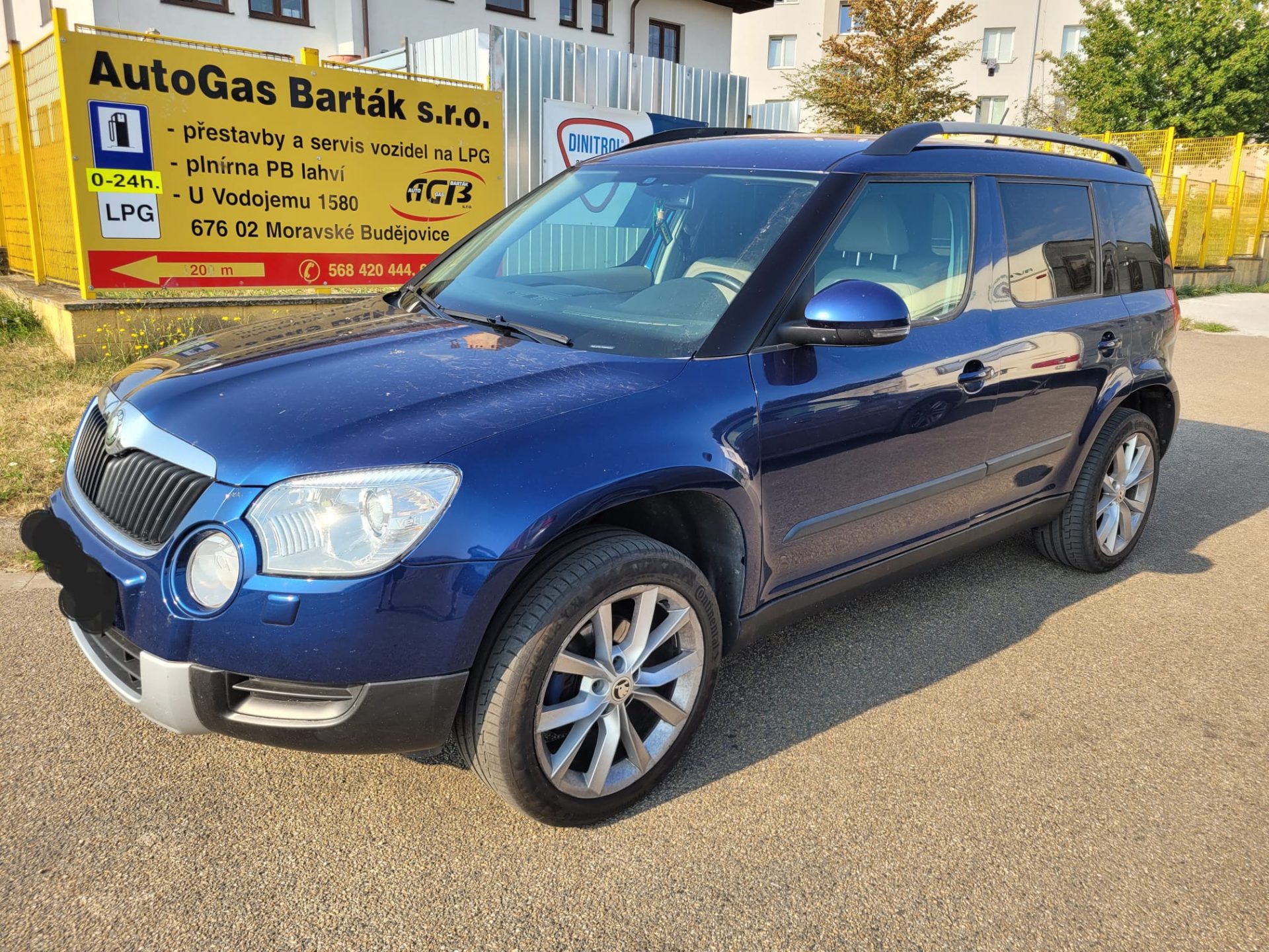 Škoda yeti lpg