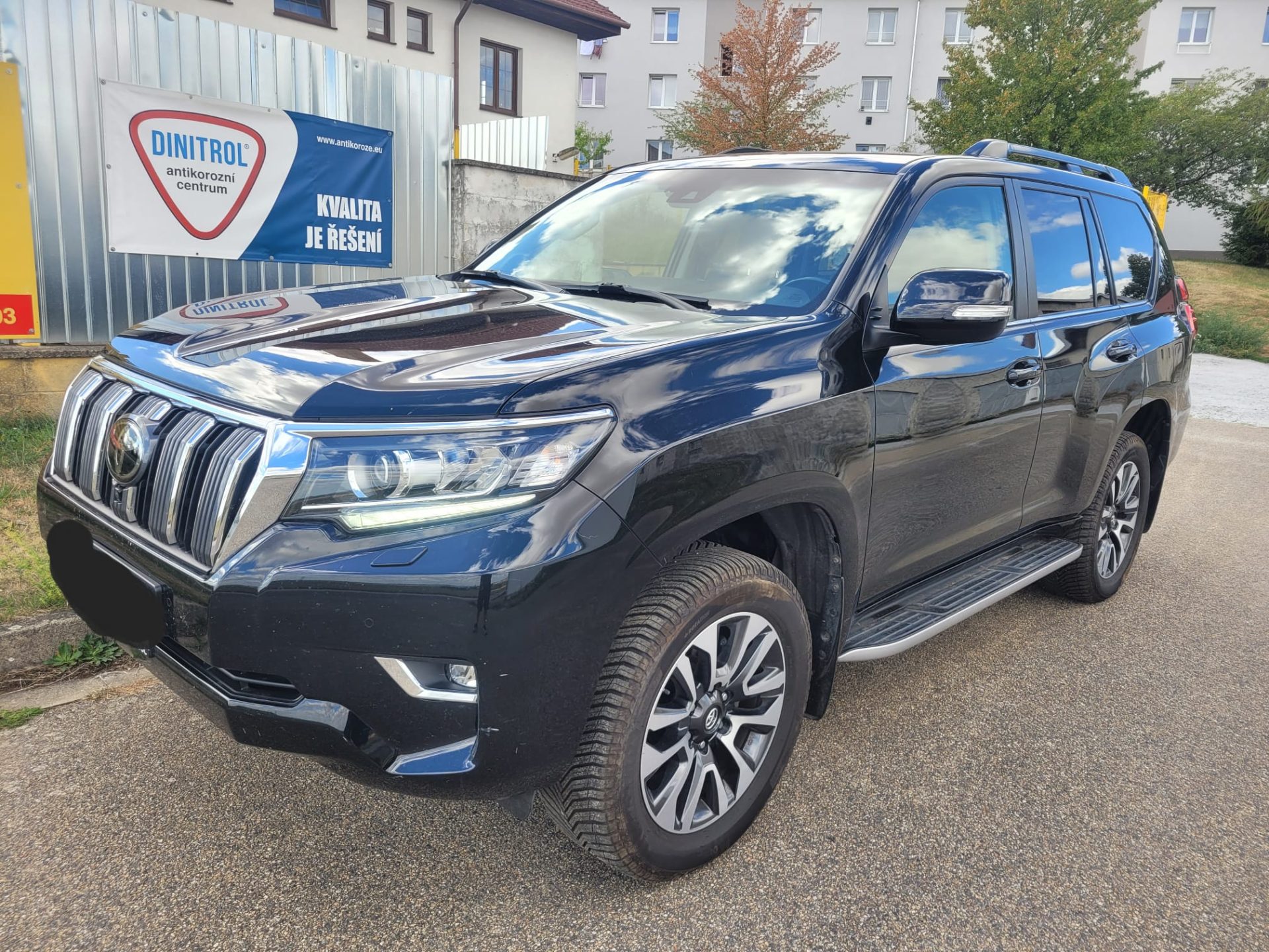 Toyota nástřik podvozku